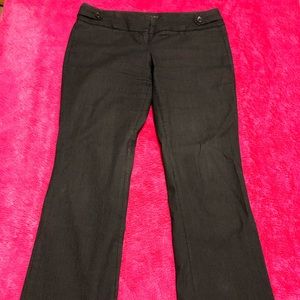 Black Pinstripe Pants